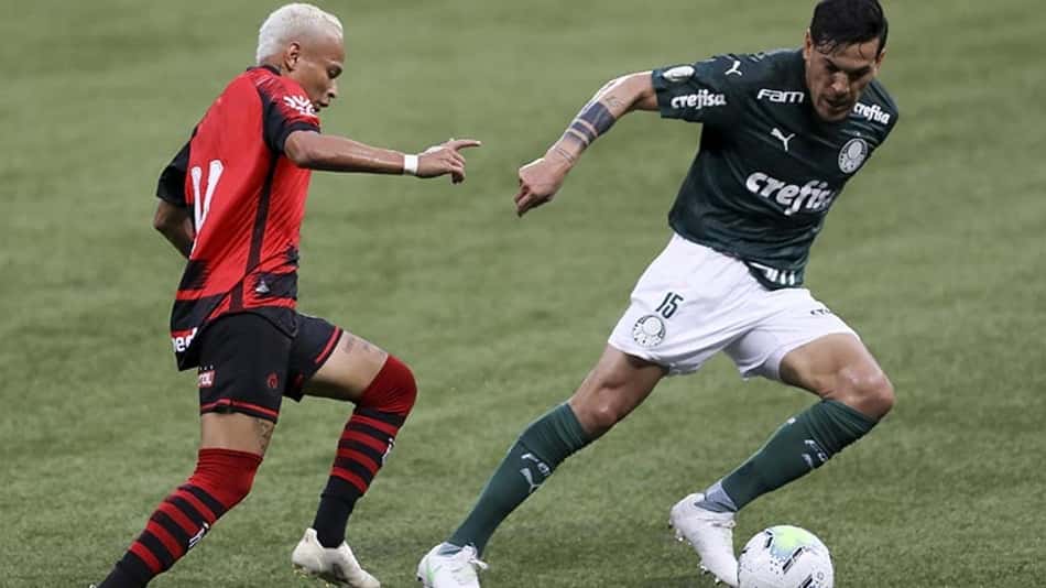 Em jogo com golaços, Palmeiras e Atlético-GO ficam no empate no Allianz Parque