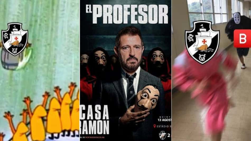 Rodada a rodada: veja a campanha do rebaixamento do Vasco em memes
