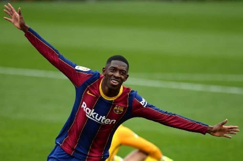 Barcelona avança por renovação de contrato com Dembélé