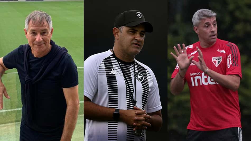 Ariel Holan, Chamusca e Hernan Crespo