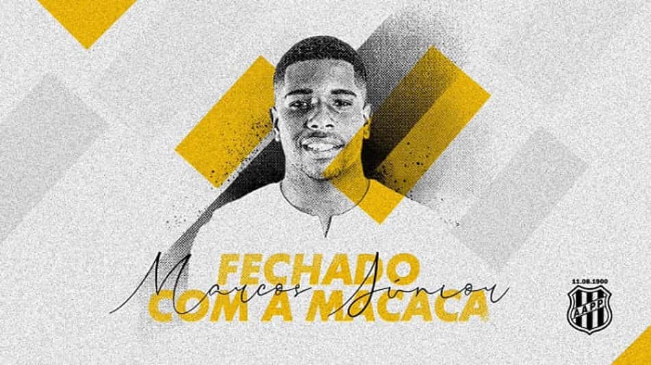 Marcos Junior chega à Ponte Preta com 'muita gana' para defender o clube