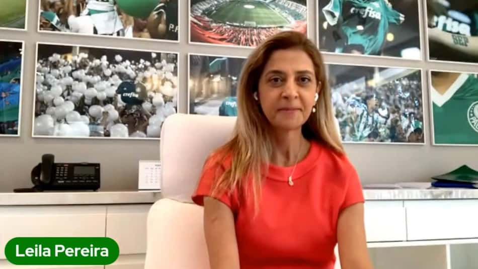 Leila Pereira critica preço de ingresso para jogos do Palmeiras, mas afirma: 'Não posso fazer nada'