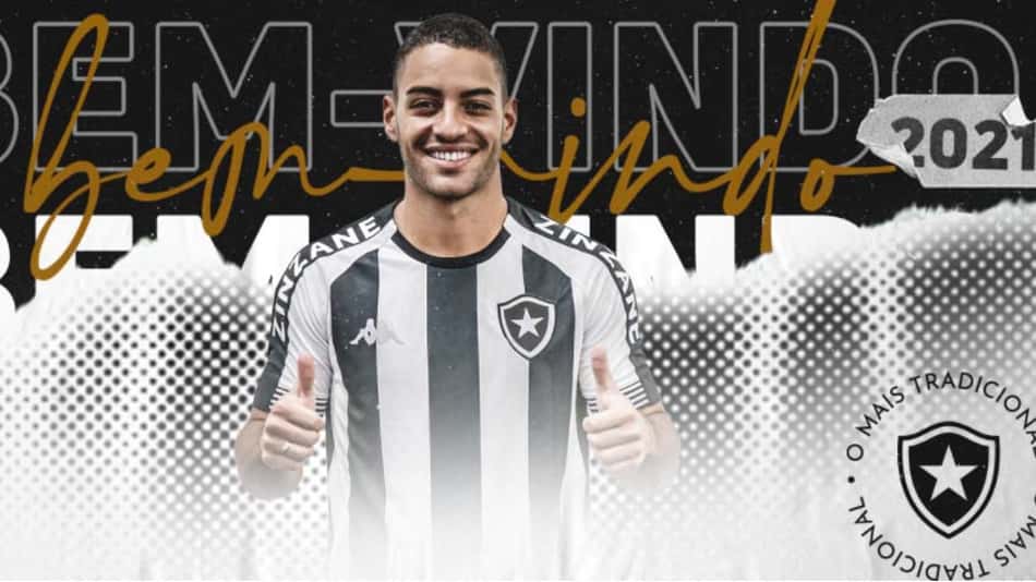 Botafogo anuncia a contratação do meio-campista Felipe Ferreira