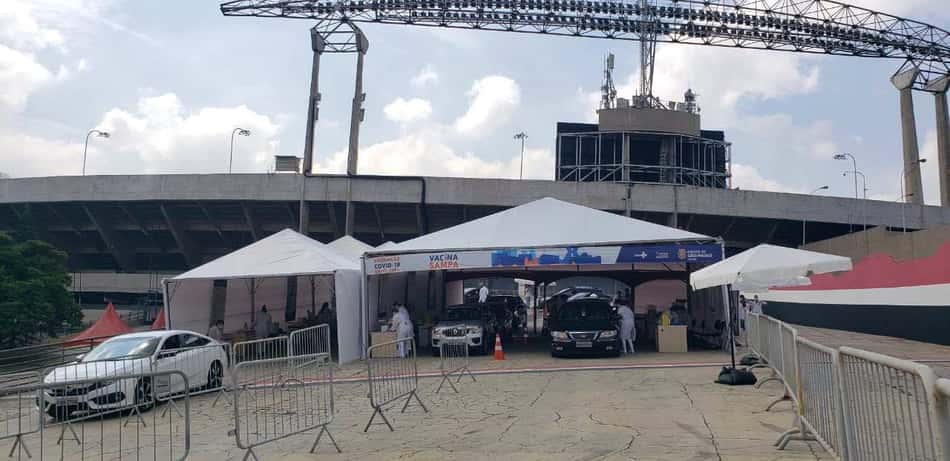 Vacinação contra Covid-19 no Morumbi segue neste sábado