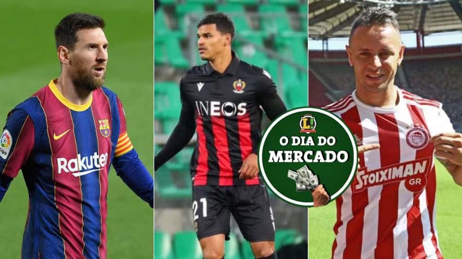 Messi recebe proposta, Palmeiras acerta com volante e Fla vive dilema por Rafinha… Veja o Dia do Mercado