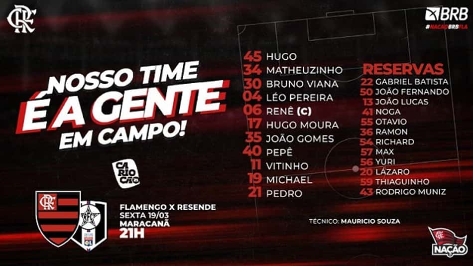 Flamengo x Resende