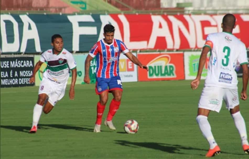 Em jogo morno, Fluminense de Feira e Bahia ficam no empate