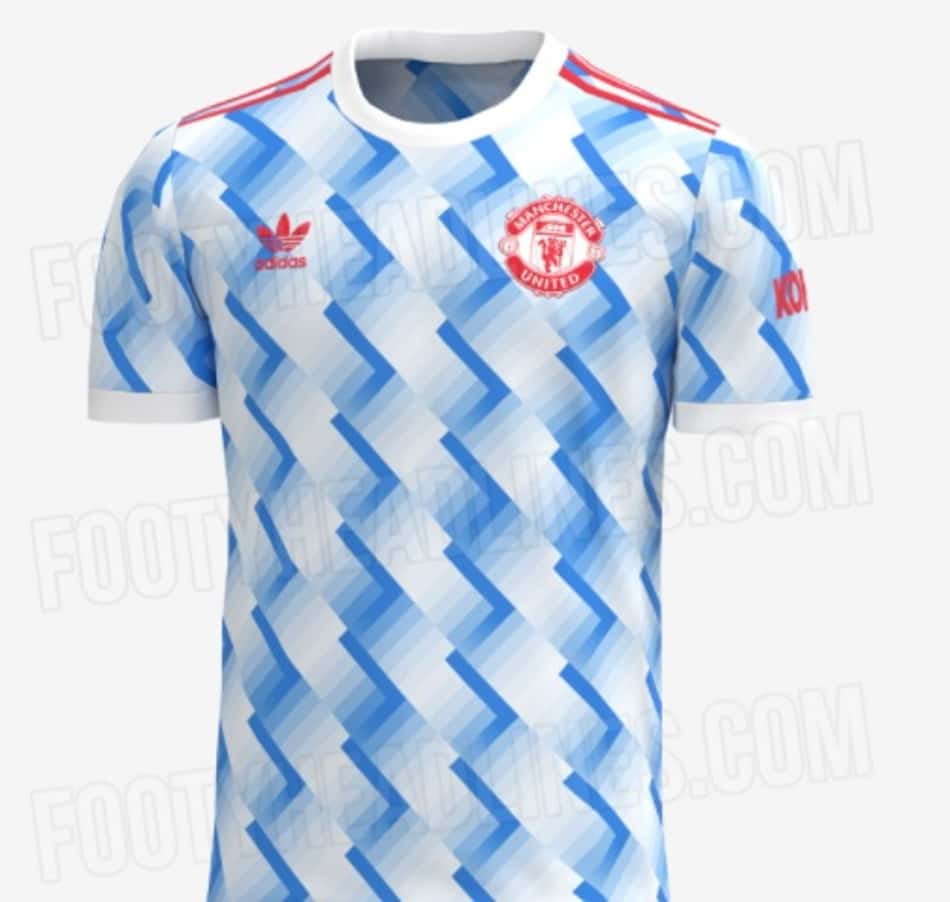Confira a nova camisa dois do Manchester United para 21/22