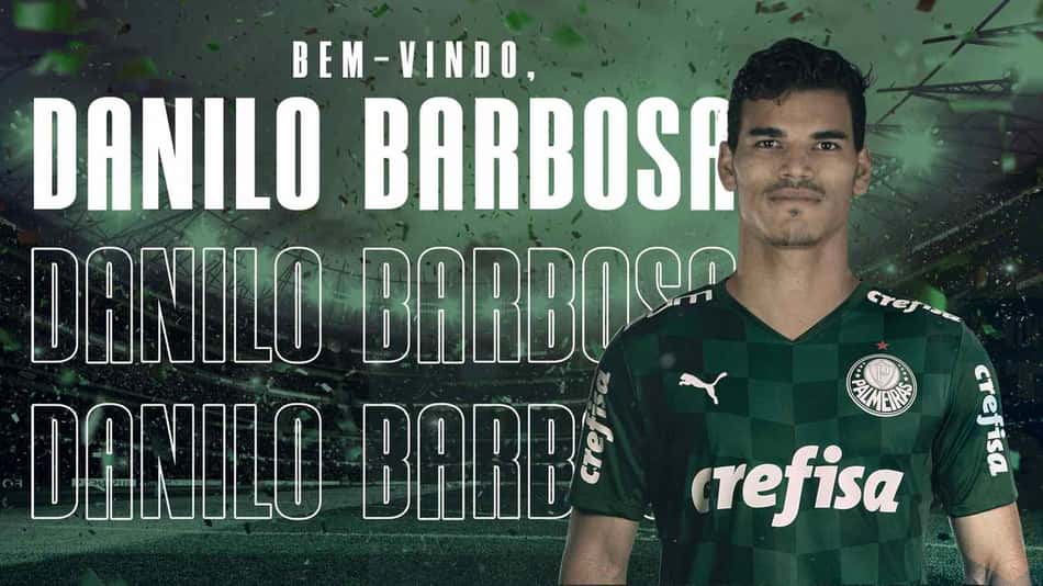 Palmeiras anuncia a contratação do volante Danilo Barbosa