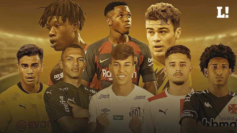 Veja a lista dos 30 maiores jovens talentos do futebol mundial, que conta com cinco brasileiros