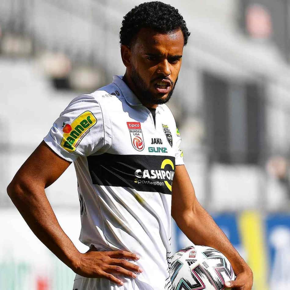Lateral de clube da elite austríaca, Anderson é sondado por clubes da primeira divisão de Portugal