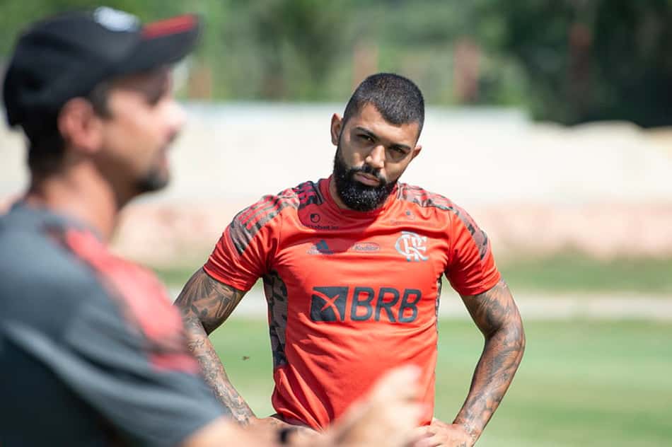 Técnico do Flamengo sobre ausência de Gabigol: 'O assunto está entregue ao departamento de futebol'