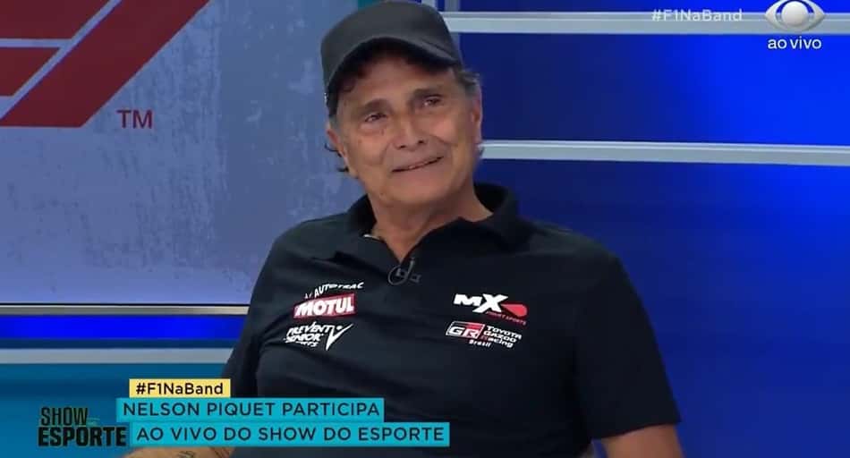 Apresentadora da Globo News chama Nelson Piquet de 'racista' após polêmica com Lewis Hamilton