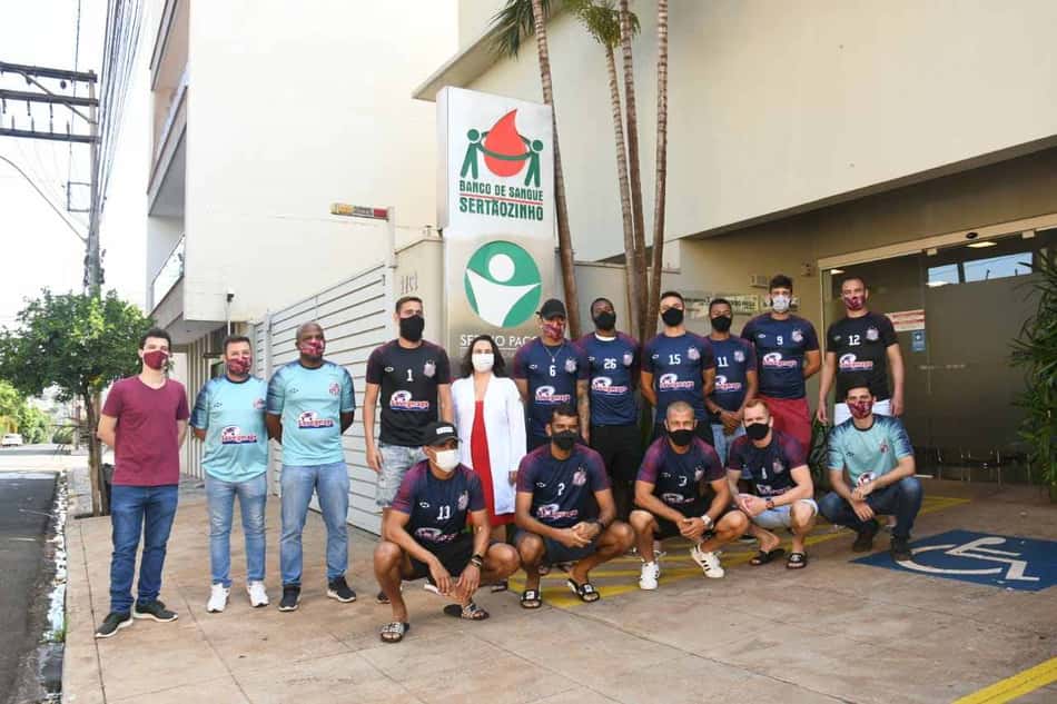 Elenco do Sertãozinho realiza doação de sangue para encher estoques e conscientizar