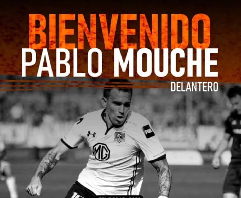 Ex-Palmeiras, Pablo Mouche é anunciado por novo clube