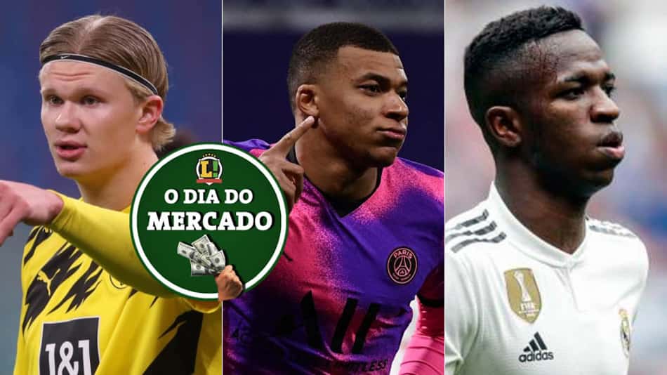 Possível troca entre Real Madrid e PSG, Haaland de malas prontas e mais! Veja o Dia do Mercado