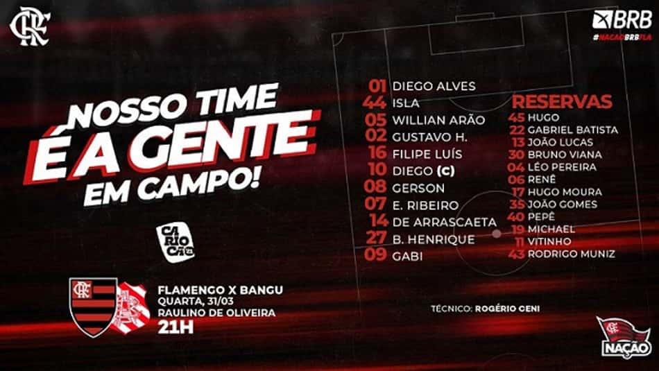 Flamengo x Bangu