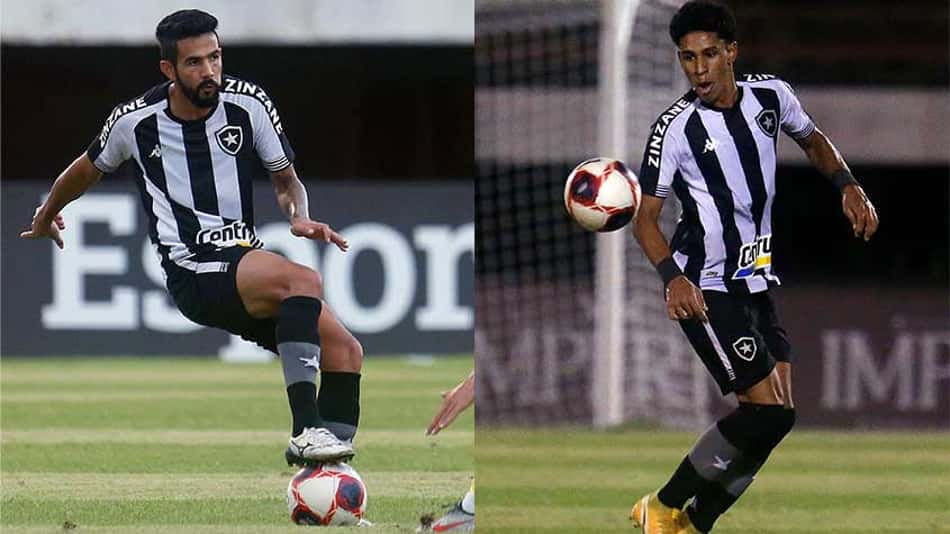 Problemas em 2020, laterais do Botafogo ganham força com boas atuações de Jonathan e Paulo Victor
