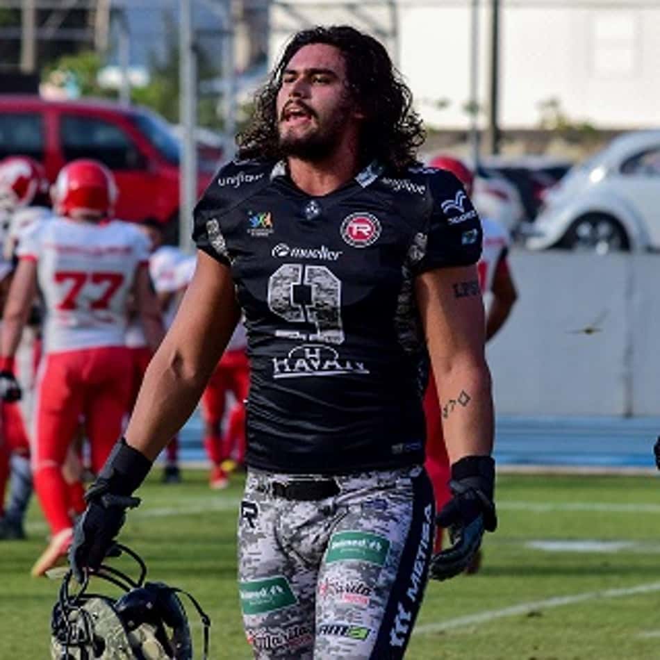 'Quero construir uma carreira sólida fora do Brasil, sendo na CFL ou NFL', diz Luis Polastri, do Timbó Rex