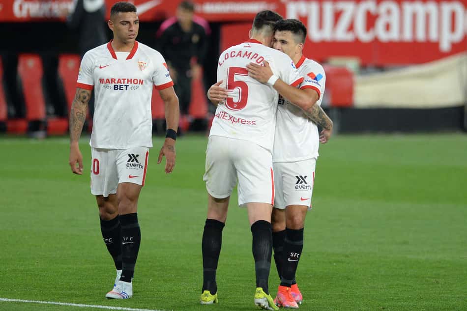Sevilla domina o Atlético de Madrid em casa e vence o líder do Espanhol