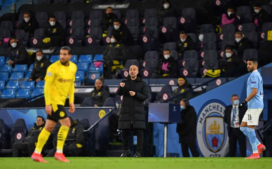 Manchester City x Borussia Dortmund - Pep Guardiola