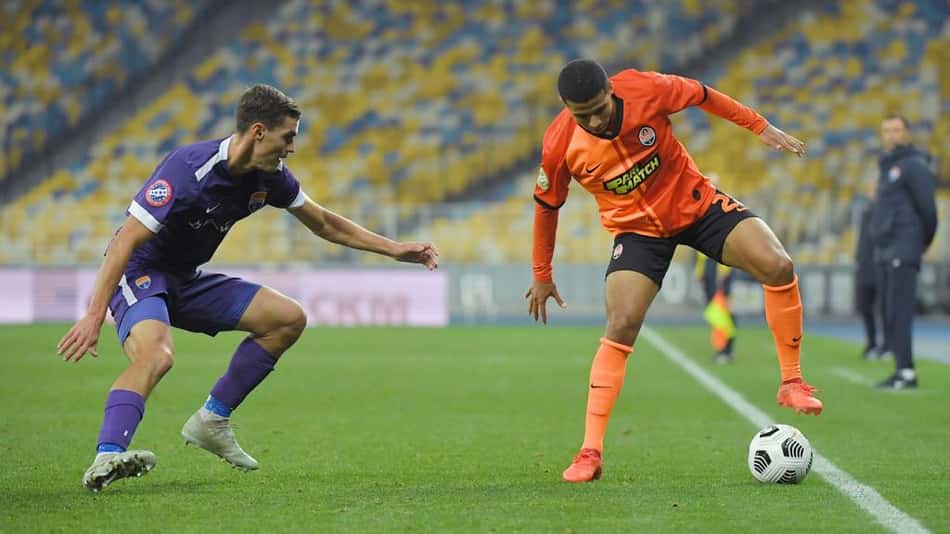Marquinhos Cipriano comemora titularidade e afirmação como lateral-esquerdo no Shakhtar Donetsk