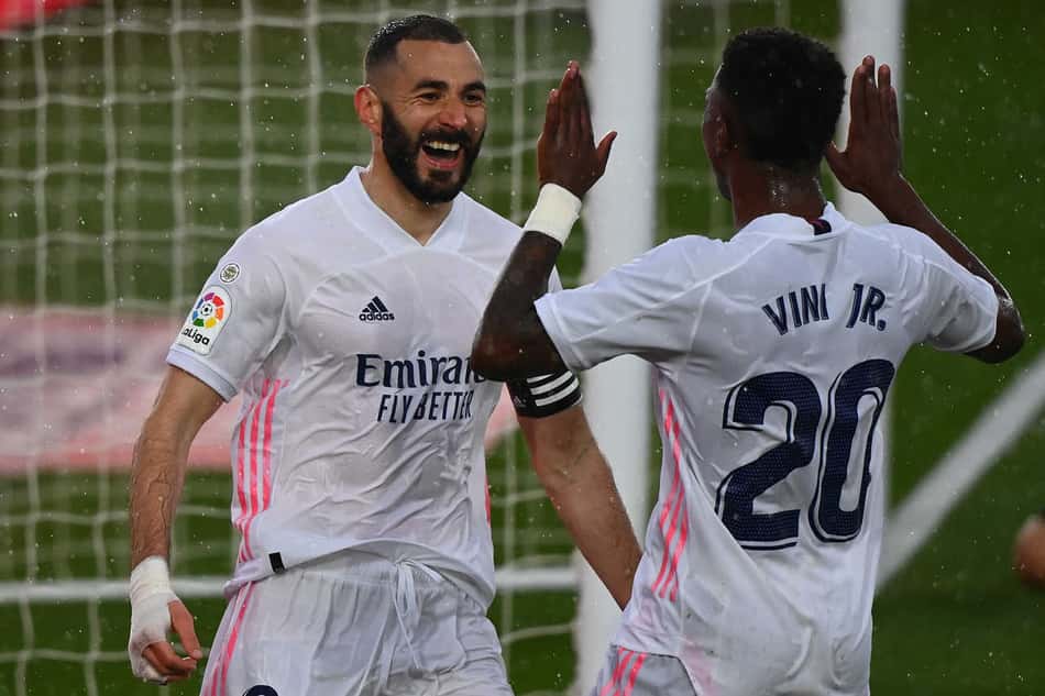 Benzema fica a um gol de se tornar um dos dez maiores artilheiros da história de La Liga
