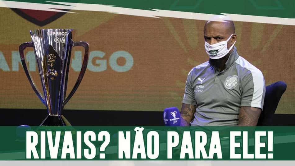 Felipe Melo nega rivalidade com Flamengo e aponta: 'Nosso rivais estão em São Paulo'