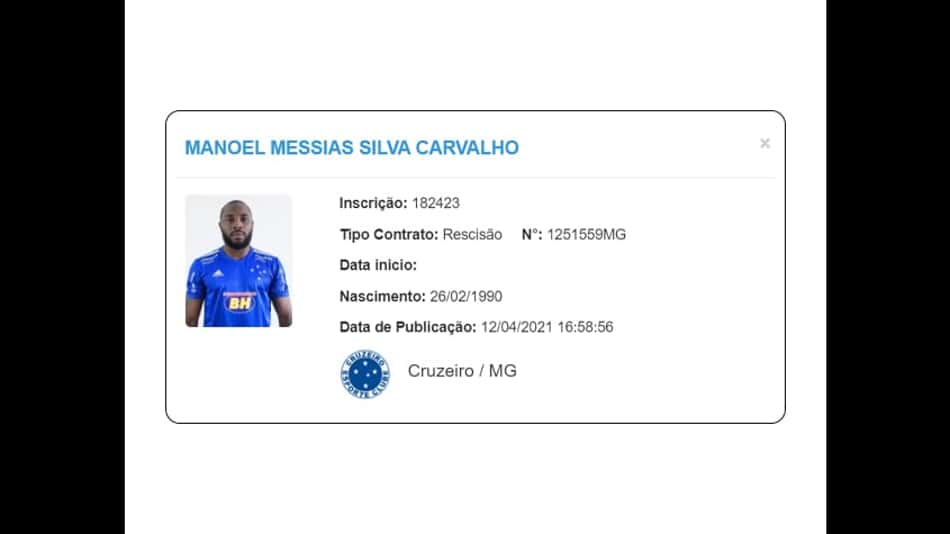 BID Recisão Manoel Cruzeiro