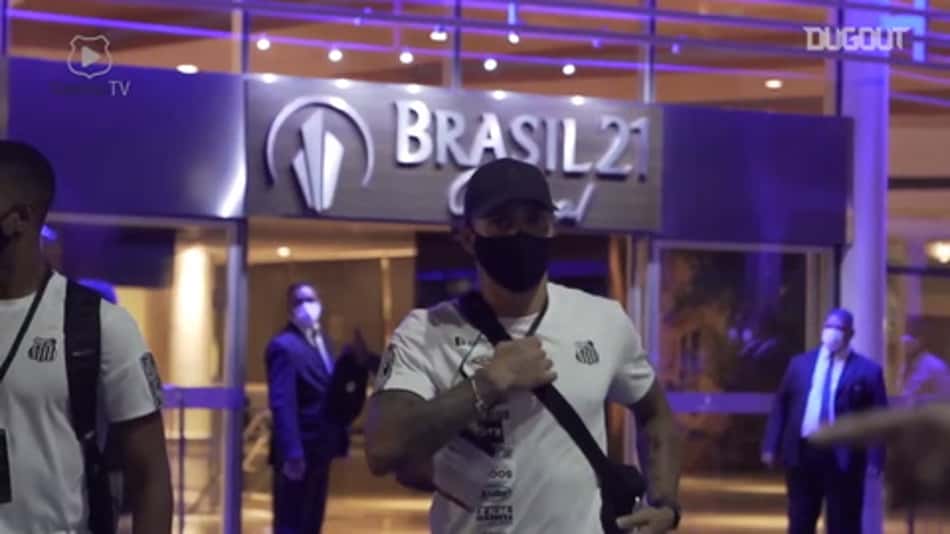 VÍDEO: Veja os bastidores da classificação do Santos para fase de grupos na Copa Libertadores