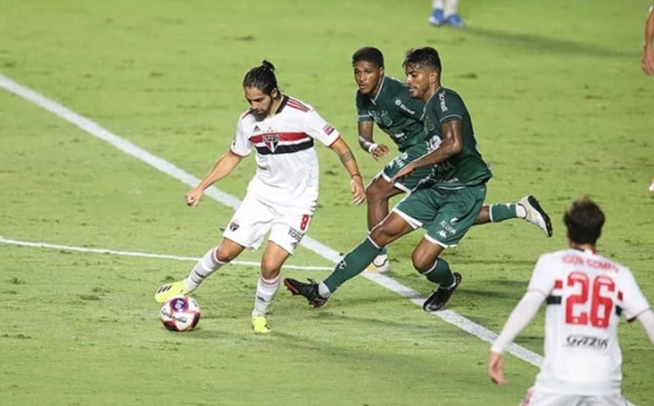 Passes, movimentação e finalizações: os números de Benítez em sua estreia como titular do São Paulo