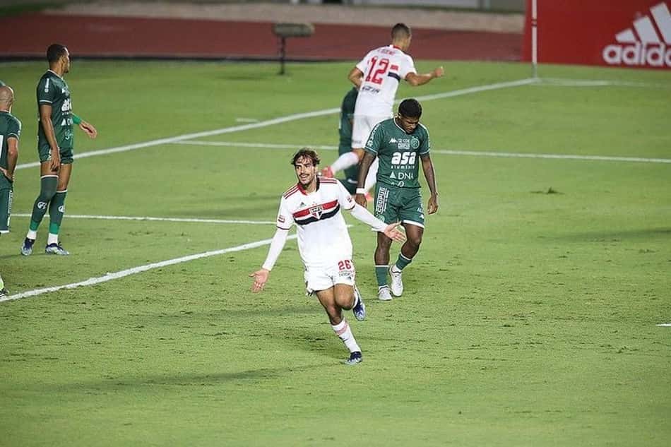 Igor Gomes revela papo com Crespo em gol do São Paulo contra o Guarani