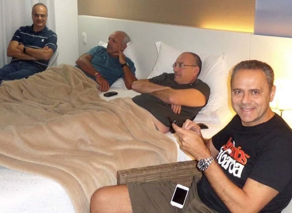 Luis Roberto revela bastidores da Copa no Brasil e brinca com 'estilo no cobertor' de Júnior e Lédio Carmona