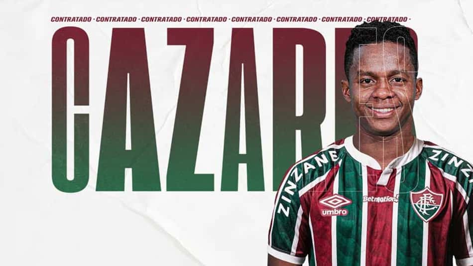 Fluminense oficializa a contratação de Cazares até dezembro de 2022