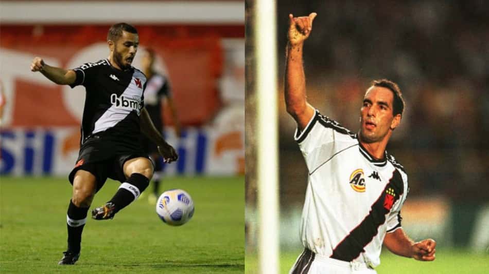 Morato recria comemoração de Edmundo contra o Flamengo e leva torcedores do Vasco ao delírio