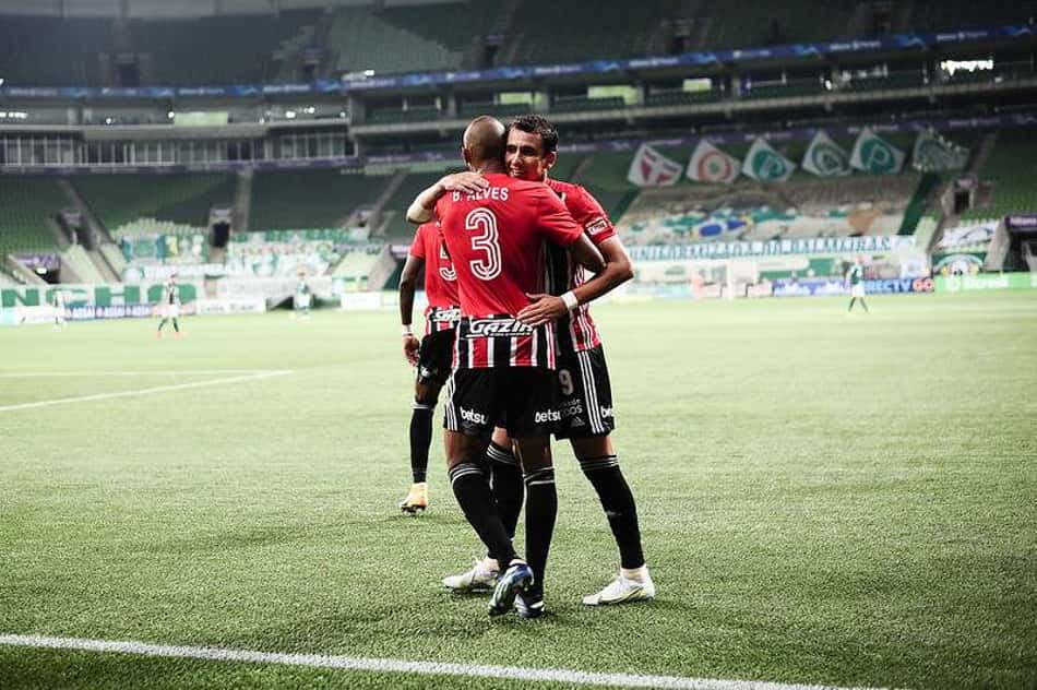Autor do gol do São Paulo, Pablo diz: 'É bom voltar a vencer o Palmeiras'