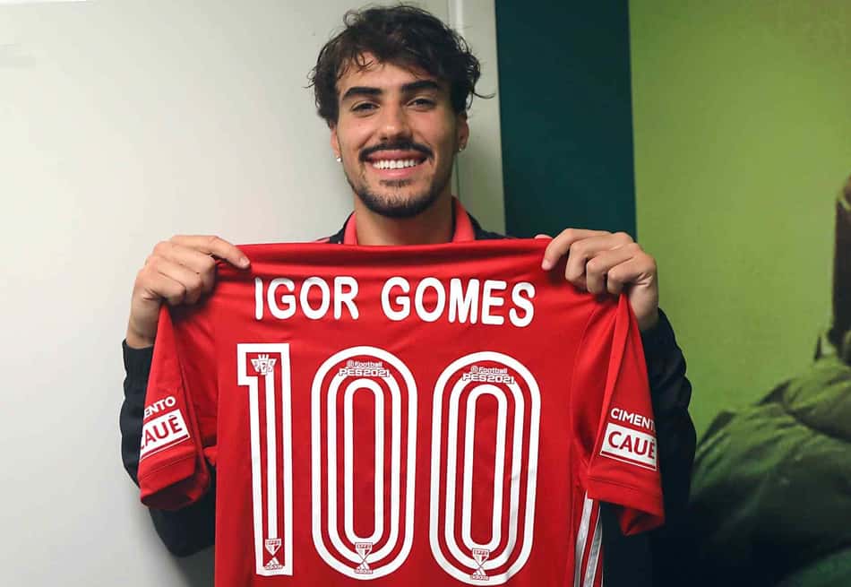 Igor Gomes comemora 100º jogo pelo São Paulo: 'Sonho realizado'