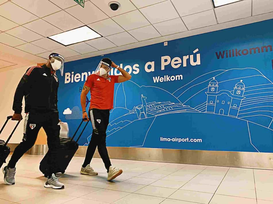 São Paulo aguarda autorização para poder treinar em Lima, no Peru