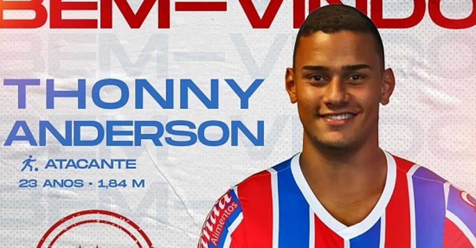 Thonny Anderson exalta metas do Bahia para 2021 e diz: 'Estou certo que posso ajudar bastante o time'