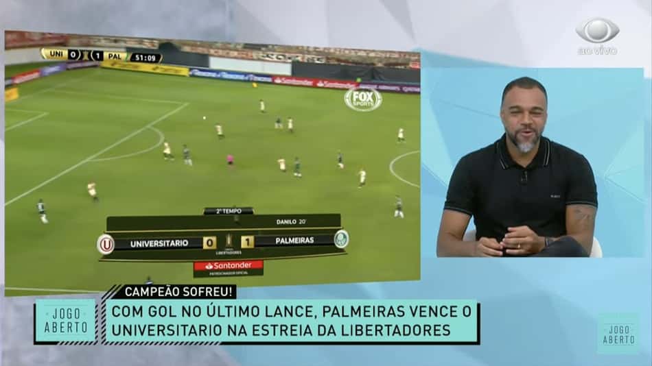 Denílson sobre expulsão de Empereur na vitória do Palmeiras: 'Foi juvenil'