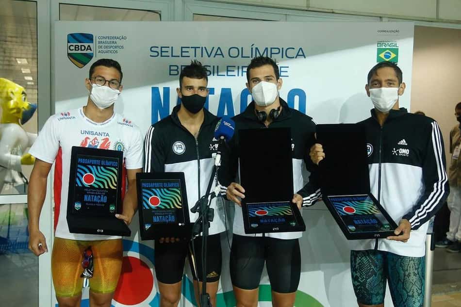 Nadador brasileiro com vaga para as Olimpíadas de Tóquio é suspenso por doping