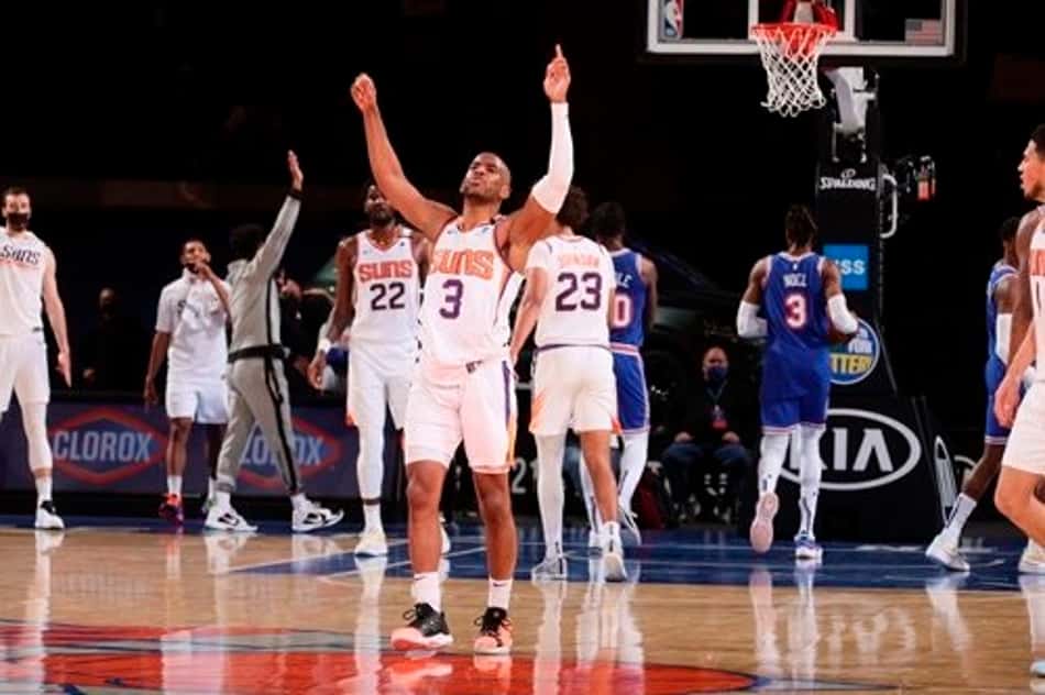 Chris Paul decide no fim e Suns derruba sequência positiva do Knicks