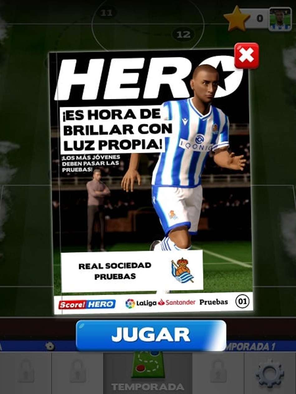 Score! Hero 2: Jogo mobiIe lançado mundialmente com equipes licenciadas da LaLiga