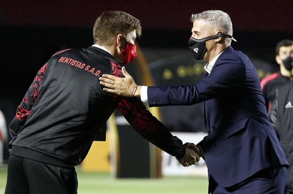 Técnico do Rentistas fica 'satisfeito' após duelo contra o São Paulo; entenda