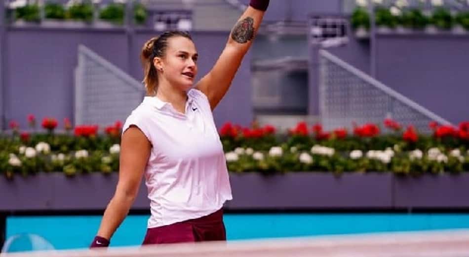 Sabalenka acaba com série de Barty e conquista o troféu em Madri