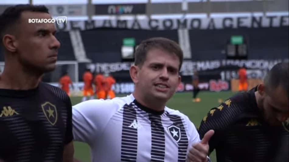 Preparador físico fala em criar 'grupo vencedor' no Botafogo: 'Não é só jogar futebol, precisa de algo a mais'