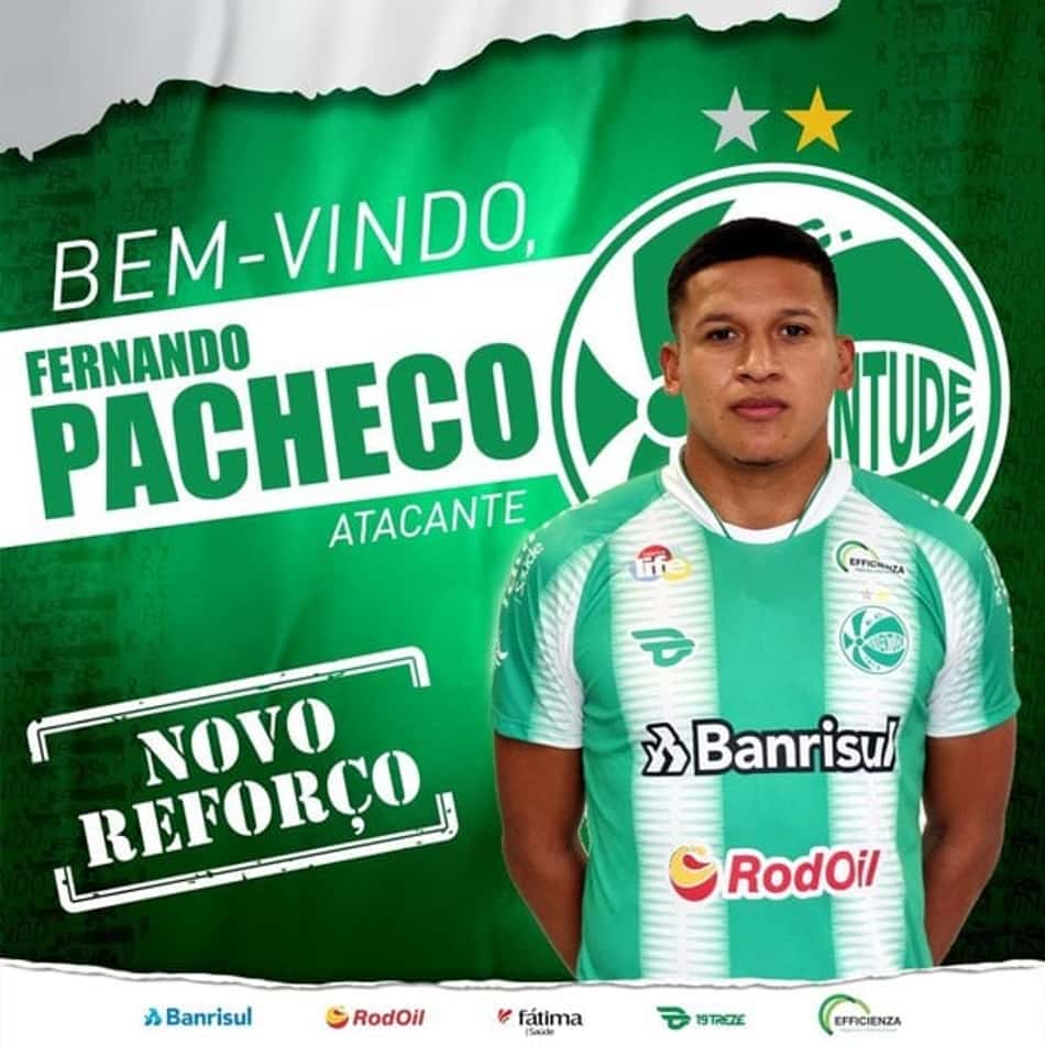 Juventude acerta a contratação por empréstimo de Fernando Pacheco, do Fluminense, até dezembro de 2021