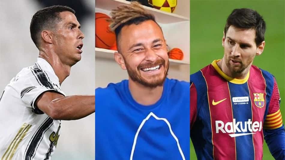 Fred, do Desimpedidos, afirma que 'foi mais bonito ver o Edmundo jogar' do que Messi e CR7 em 'toda a história'