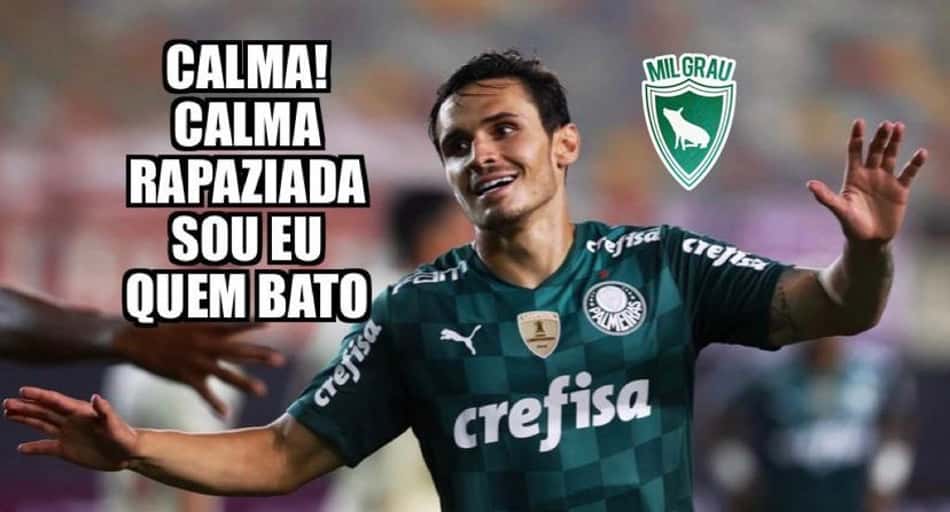 MEMES: Palmeirenses festejam 100% na Libertadores e brincam com Raphael Veiga