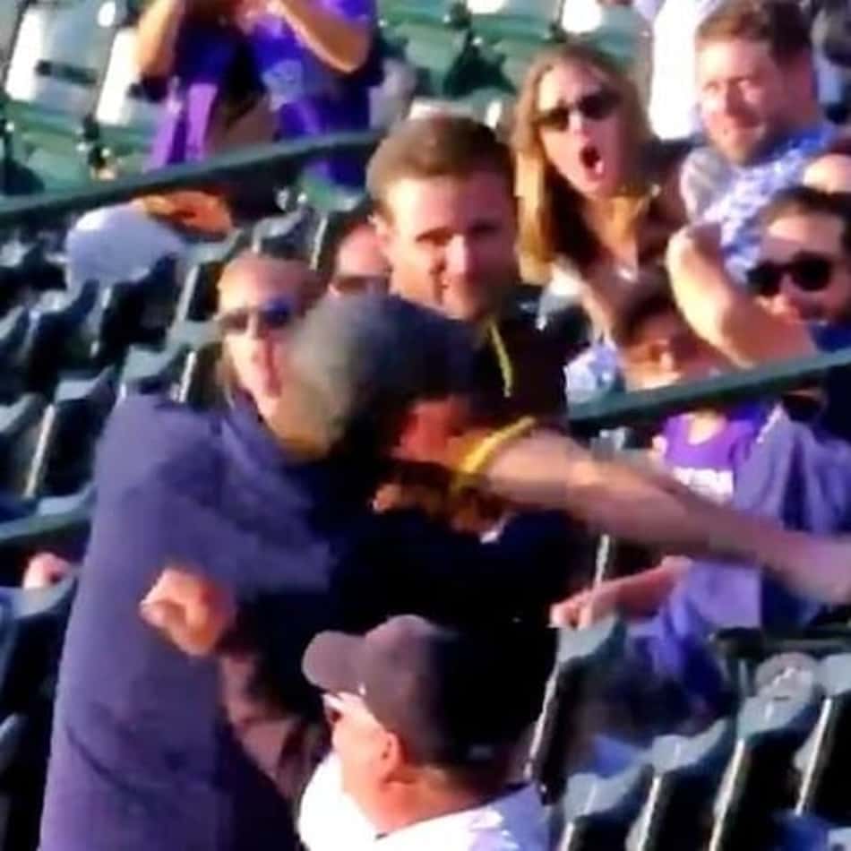 Torcedor é 'nocauteado' em briga na Liga Nacional de beisebol dos Estados Unidos; veja o vídeo